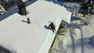 Roofing in Clear Weather